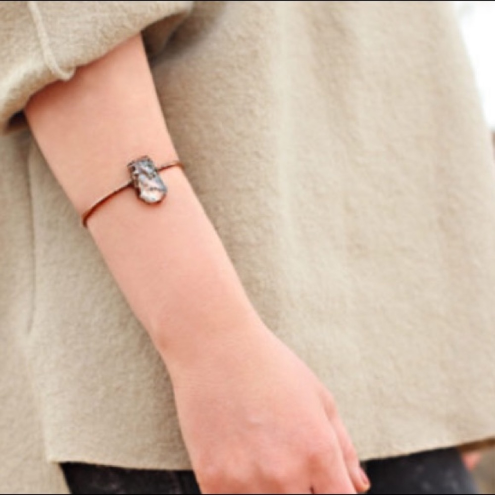 Gorgeous Statement Stone Bracelet - image 1